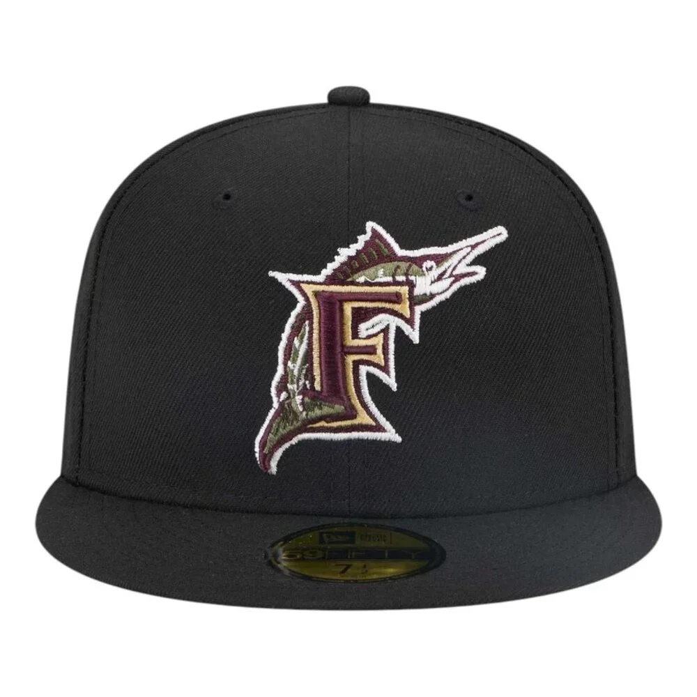 New Era Florida Marlins Botanical Fitted Hat 59FIFTY Cap - Picture 10 of 11